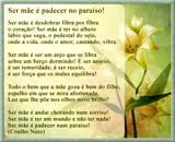 frases ser mãe é padecer no paraíso