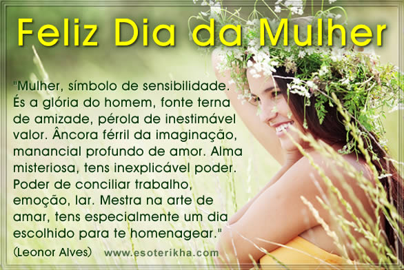 frases dia internacional da mulher