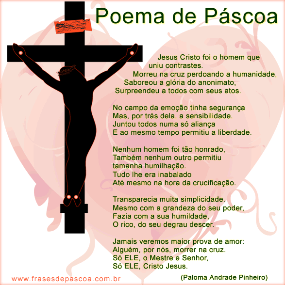 Poemas de Páscoa e Semana Santa