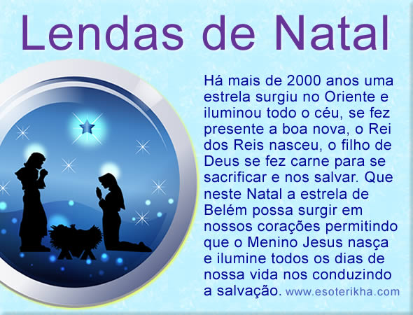 LENDAS de NATAL | As 7 Estrelas do Natal - Nasceu Jesus